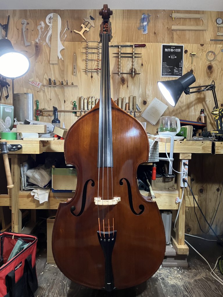 長期修理期間中の無料貸し出し楽器あります - atelier contrabass NARU | コントラバス工房 / 出張修理/調整